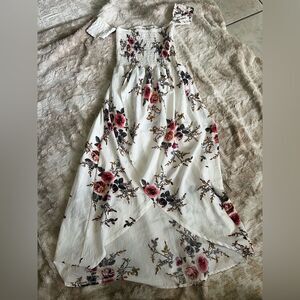 Floral‎ Hi Low Dress